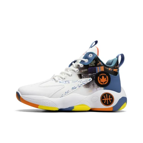 MUSHILANDI Cushioning, Slip Resistant, Abrasion Resistant, Rebound Mid Top Basketball Shoes Unisex