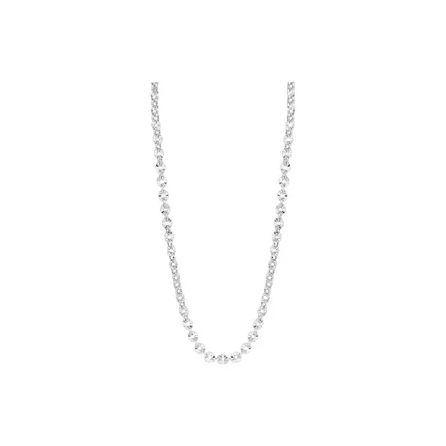 CUTE DAME S999 Sterling Silver Necklaces Women's Silver-0