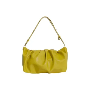 ALICE MARTHA Artificial Leather Handbag Shoulder Bag Women's Yellow