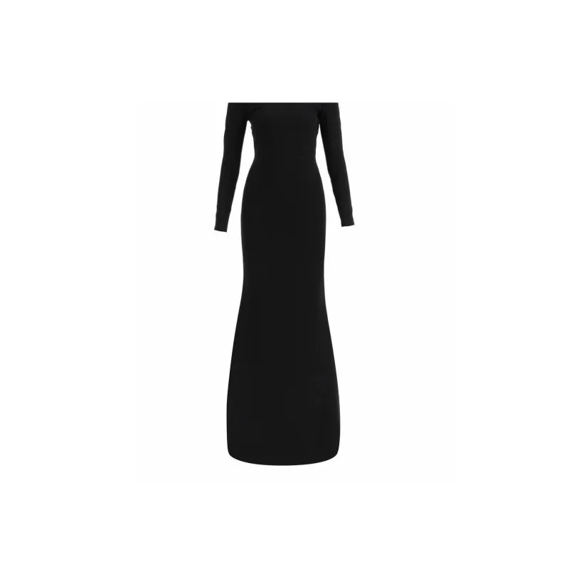Balenciaga Long-sleeved Jersey Gown-5