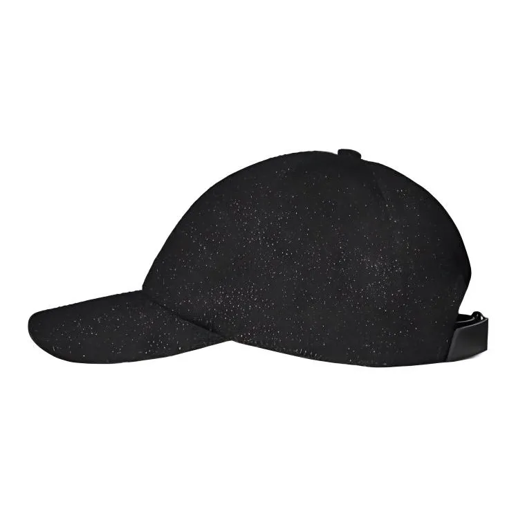 GUCCI Wool, Viscose, Lurex, Crystal Baseball Caps Women's Black-3