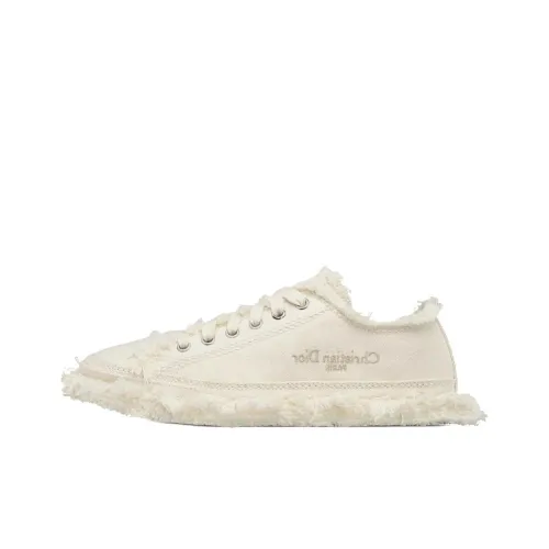 DIOR Beauty Low Top Skateboard Shoes Women's White