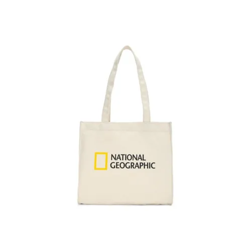 NATIONAL GEOGRAPHIC Canvas Portable Crossbody Bag, Shoulder Bag Small Size Unisex White/Black