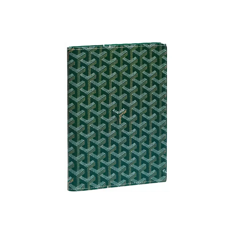 GOYARD Canvas With Calfskin Storage Bag Unisex Green-0