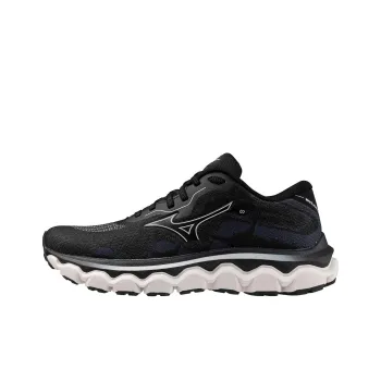 Mizuno Wave Horizon 7 Anti Slip Wear Resistant Low Top Casual Running Shoes Women's Black