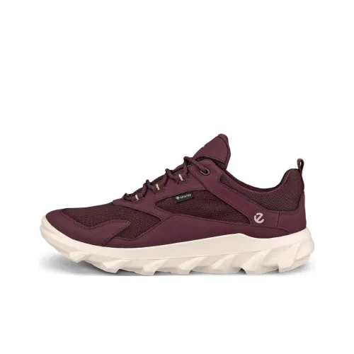Ecco M Slip-Resistant Low-Top Casual Shoes Women's Purple