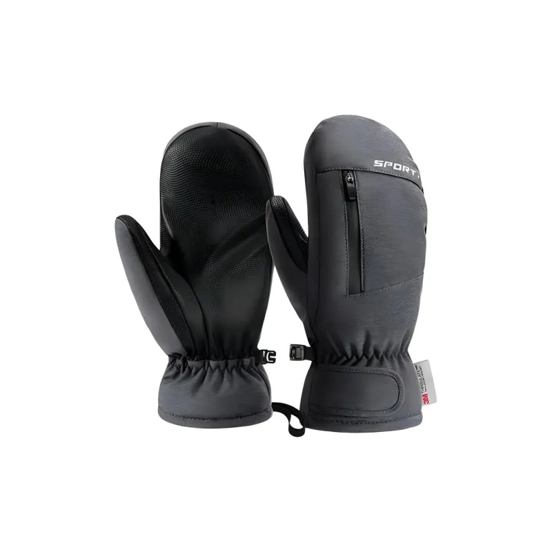 TANLU Ski Gloves Outdoor Mittens Unisex-5