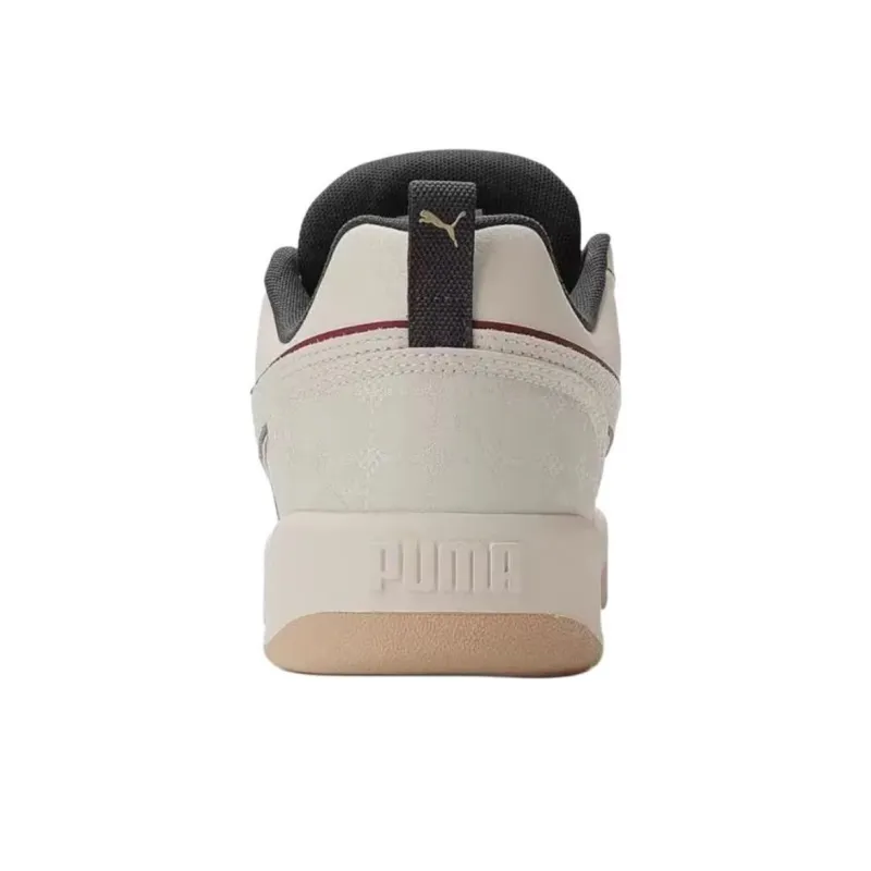 PUMA Lifestyle Anti Slip Wear Resistant Low Top Casual Shoes Men's Ecru-2