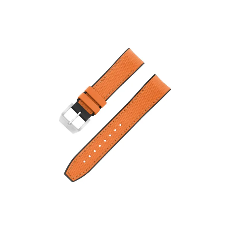 VAGENARI Rubber Strap Compatibility For IWC Universal Mark XVIII Pilot 40mm Watch Band Unisex-4