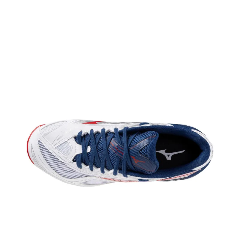 Mizuno Wave Medal 7 Wide 'White Salsa Greystone'-2