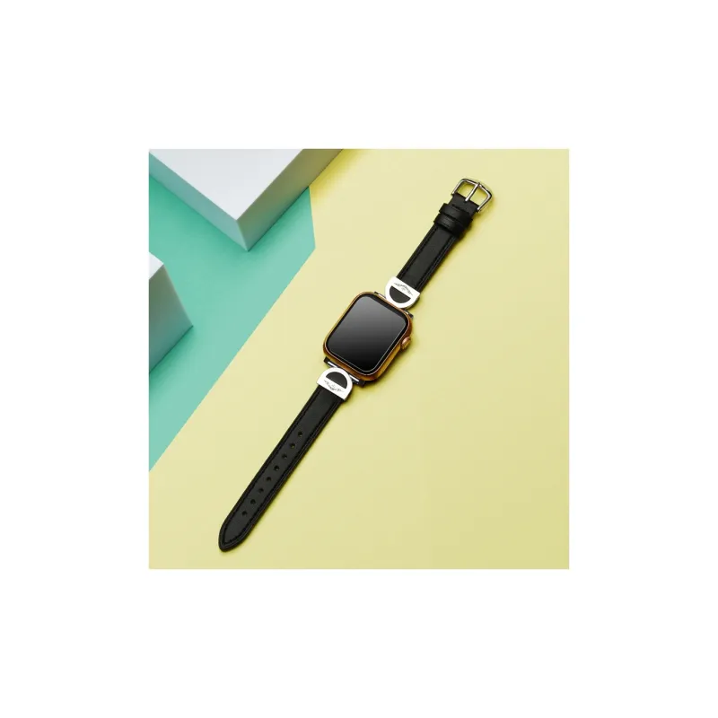 Antey Apple Compatibility Watch Band Genuine Leather Material-1