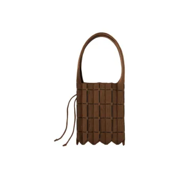 AOC Recycled Polyester Handbag Women's Brown