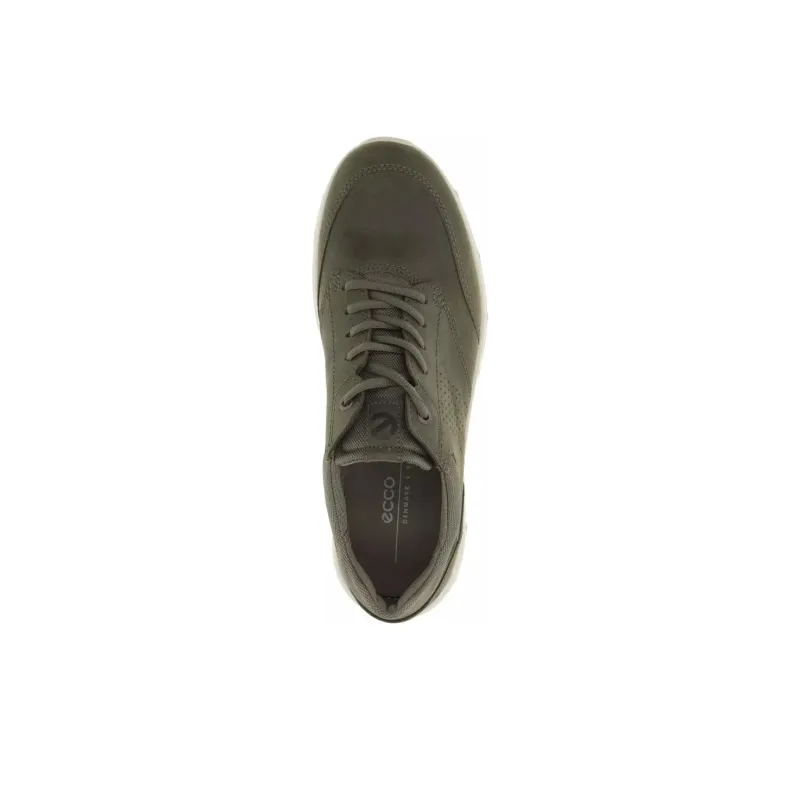 Ecco Irving Slip Resistant Low Top Casual Shoes Men's Green-2