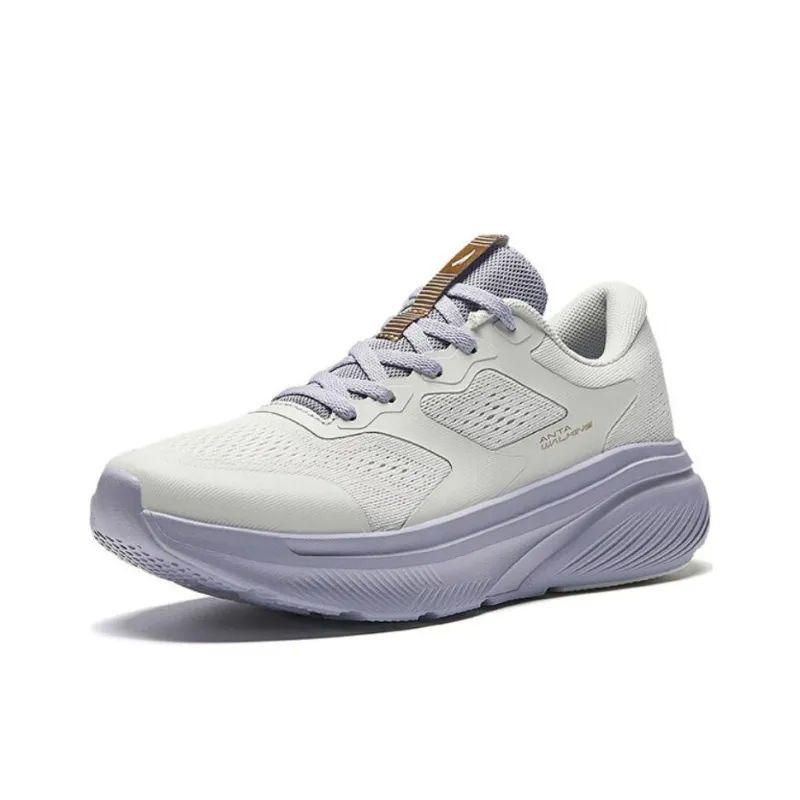 Anta Shenxing LITE Cushioning Wear Resistant Low Top Training Shoes Women's Gray Purple-1