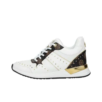 GUESS Low-Top Casual Shoes Women's White Gold