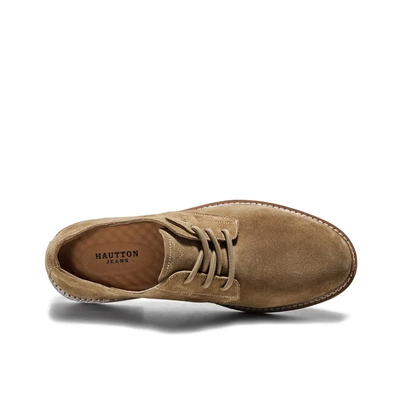 Hautton Jeans Casual Shoes Men's Camel-3