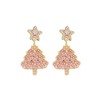 Asia Star Alloy Earrings Women's