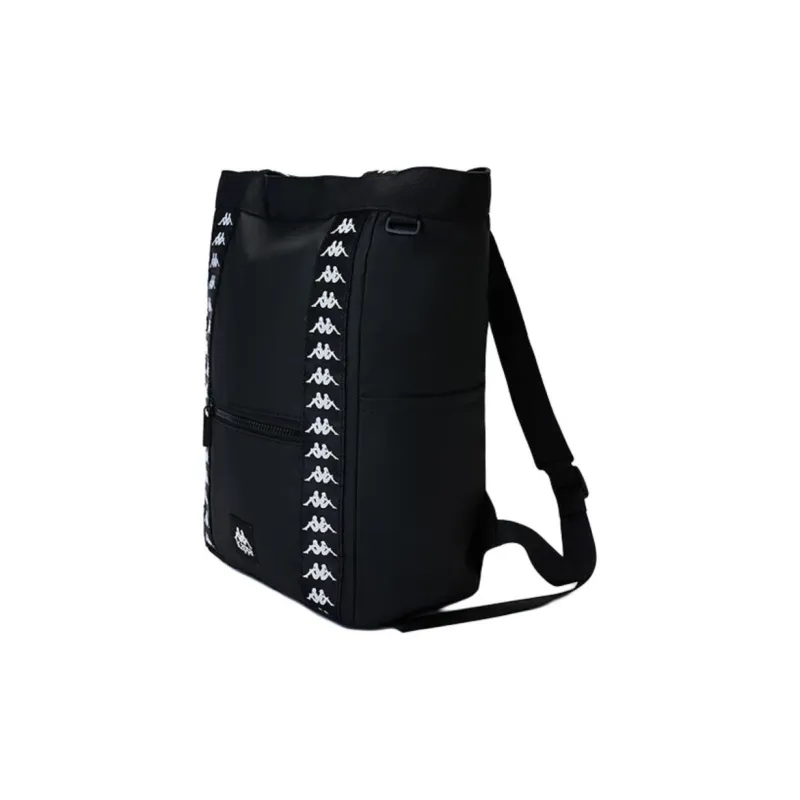 Kappa Fabric Backpack Regular Unisex Black-1