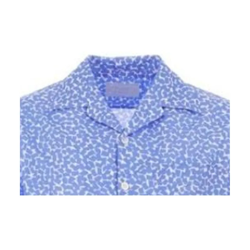 PRADA Shirts Men Blue-2