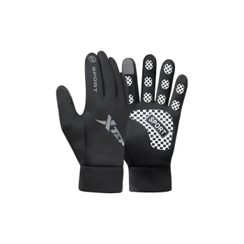 XTEP Cycling Gear Glove Unisex Black