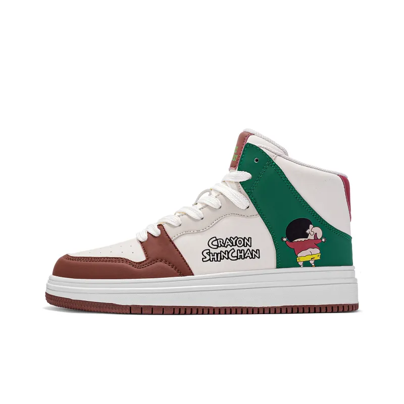 Crayon Shinchan High-Top Vintage Basketball Shoes Unisex Box-15