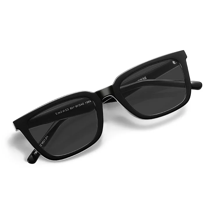 BERTHA Plate Frame Square Sunglasses Unisex-7