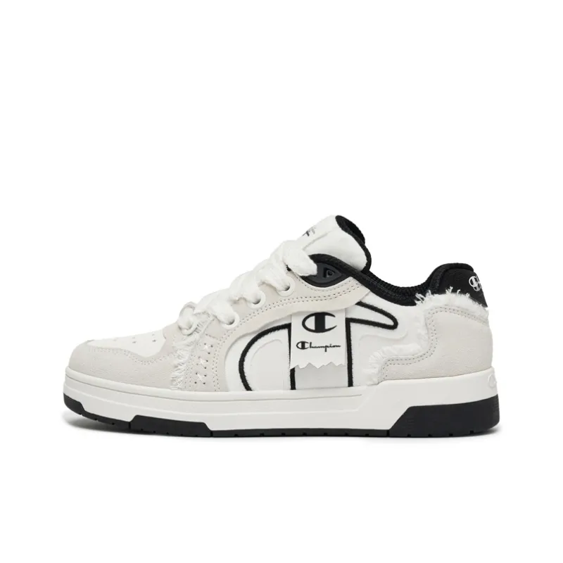 Champion Street Skater 1 Low Top Skateboard Shoes Unisex Black White-0