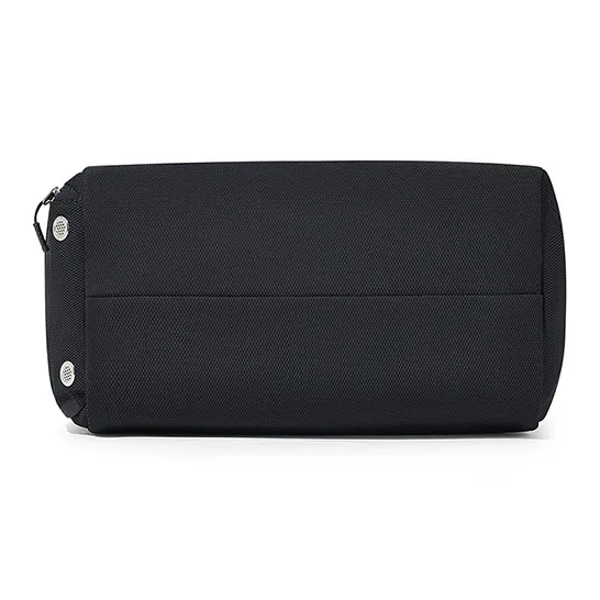 BOSTANTEN Fabric Travel Bag Unisex Black/Beige Yellow-3