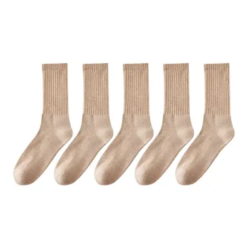 MIIOW Knee High Socks Unisex 5 Pack
