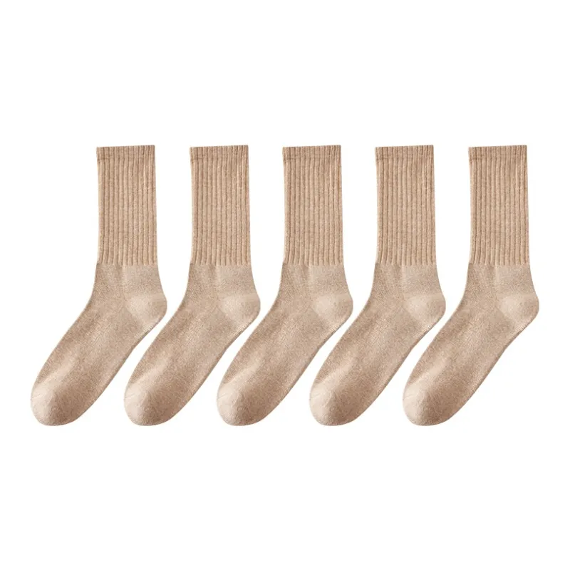MIIOW Knee High Socks Unisex 5 Pack-0