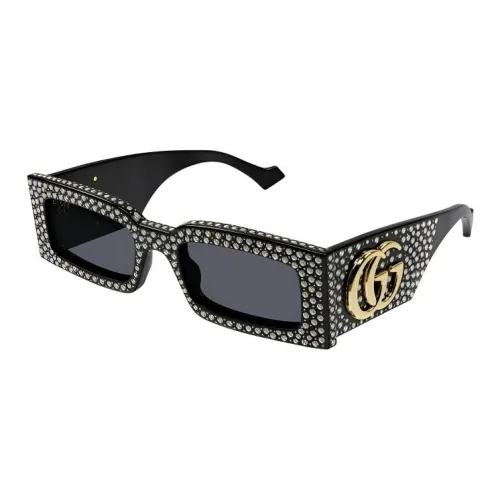 GUCCI Rectangular Frame Sunglasses