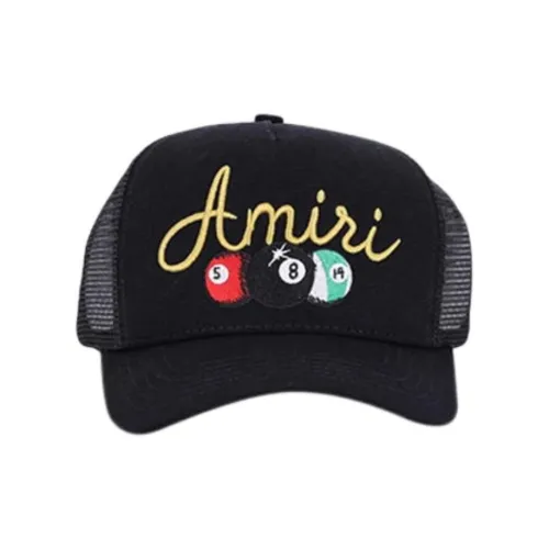 AMIRI Logo Embroidered Trucker Cap