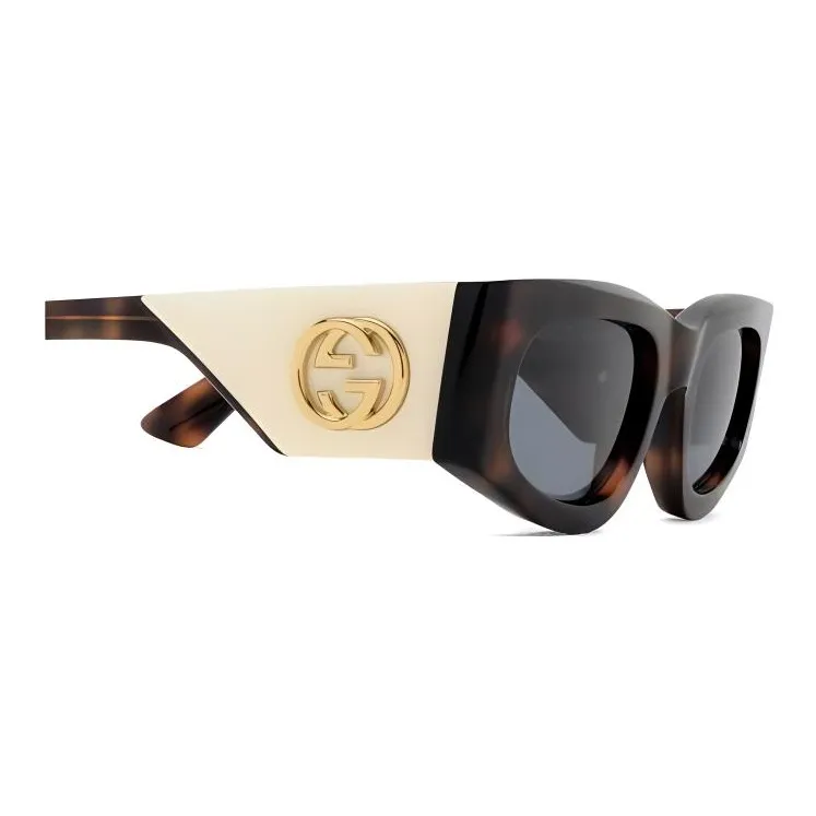 GUCCI Rectangle frame Sunglasses-2