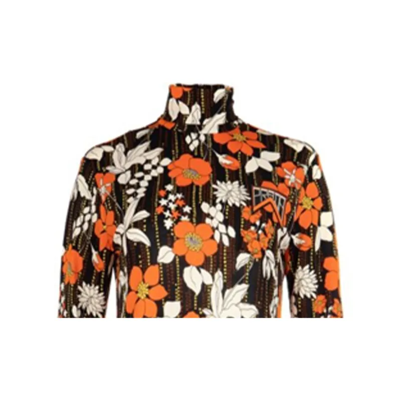 PRADA Long-Sleeved Dresses Women's Multicolor-3
