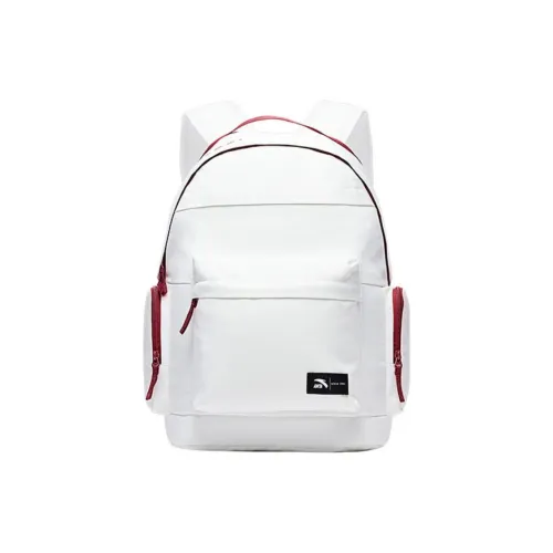 Anta 600*600D78T/PU Double Coated Backpack Unisex White & Red