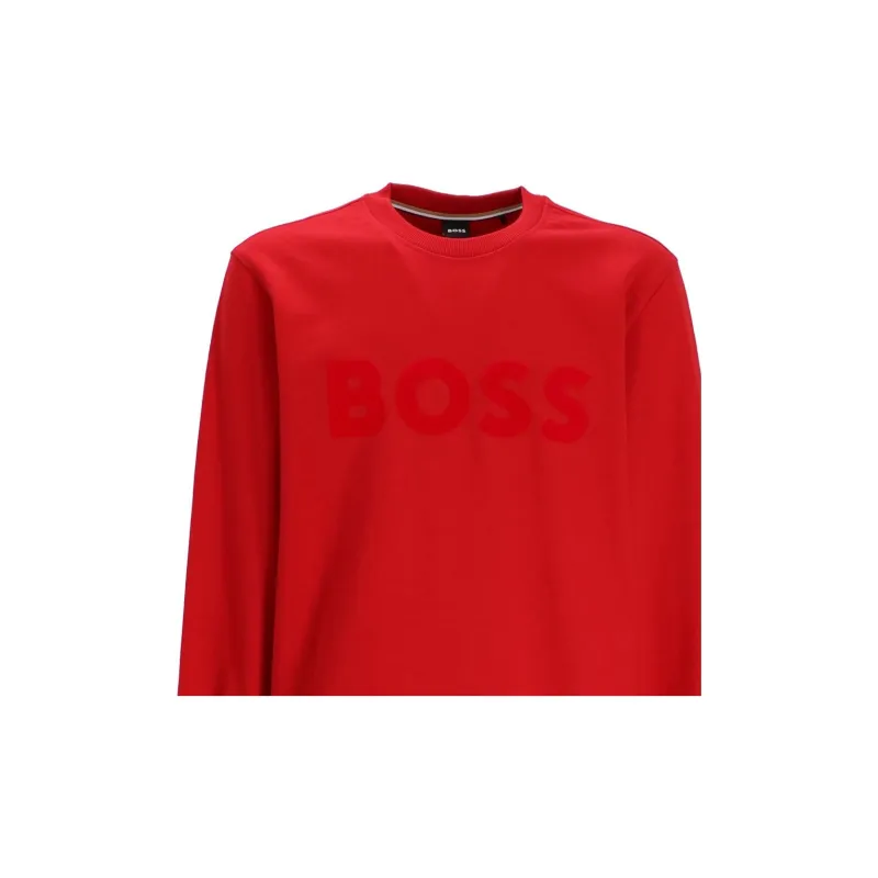 HUGO BOSS SS23 Sweatshirt Men's Red-4