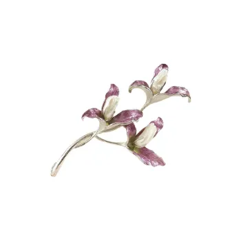 Marco Bizzarri Copper Creative Design Chest Flower Jewelry Brand Luxurious High End Accessories Anti Flash Pin Women's