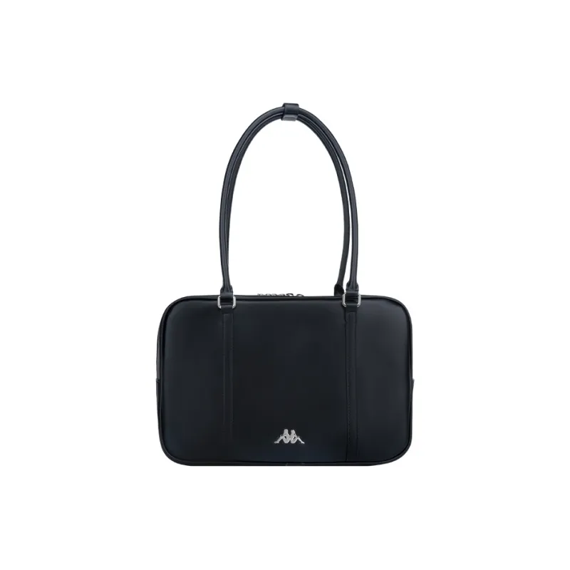 Kappa Polyurethane Handbag, Shoulder Bag Regular Unisex Classic Black-0