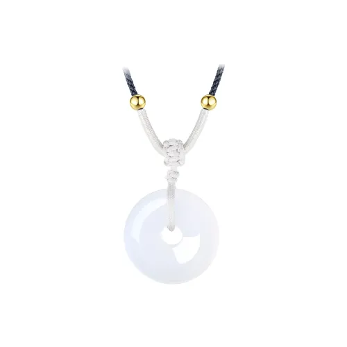Zhi Yue Chalcedony Necklaces Unisex