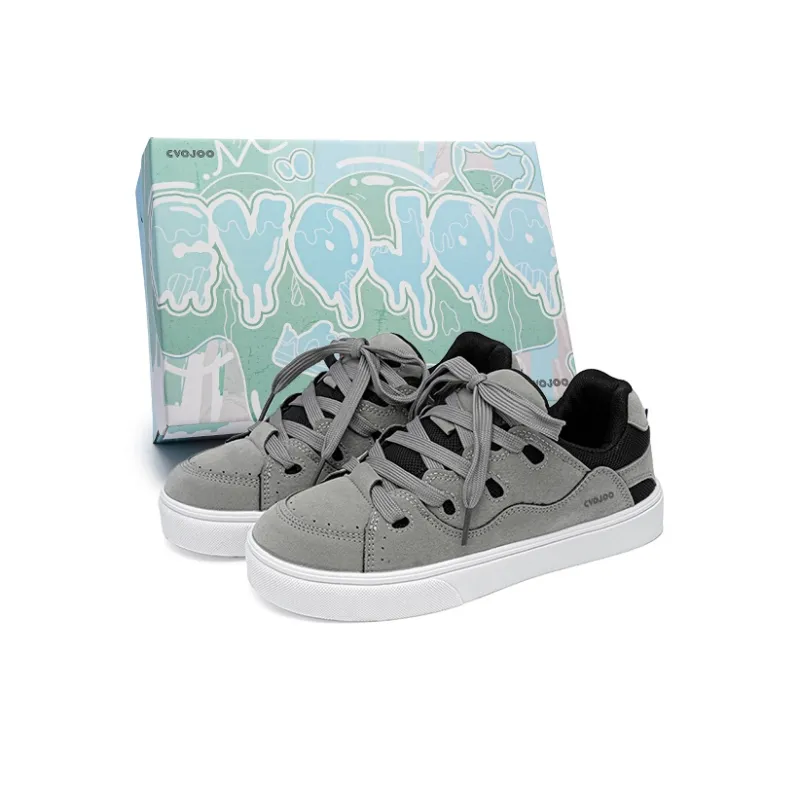 CVOJOO Non-slip Lightweight Low-Top Skateboard Shoes Unisex-80