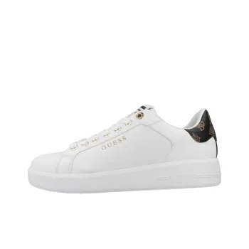 GUESS Roki Low-Top Skateboard Shoes Women's Pure White