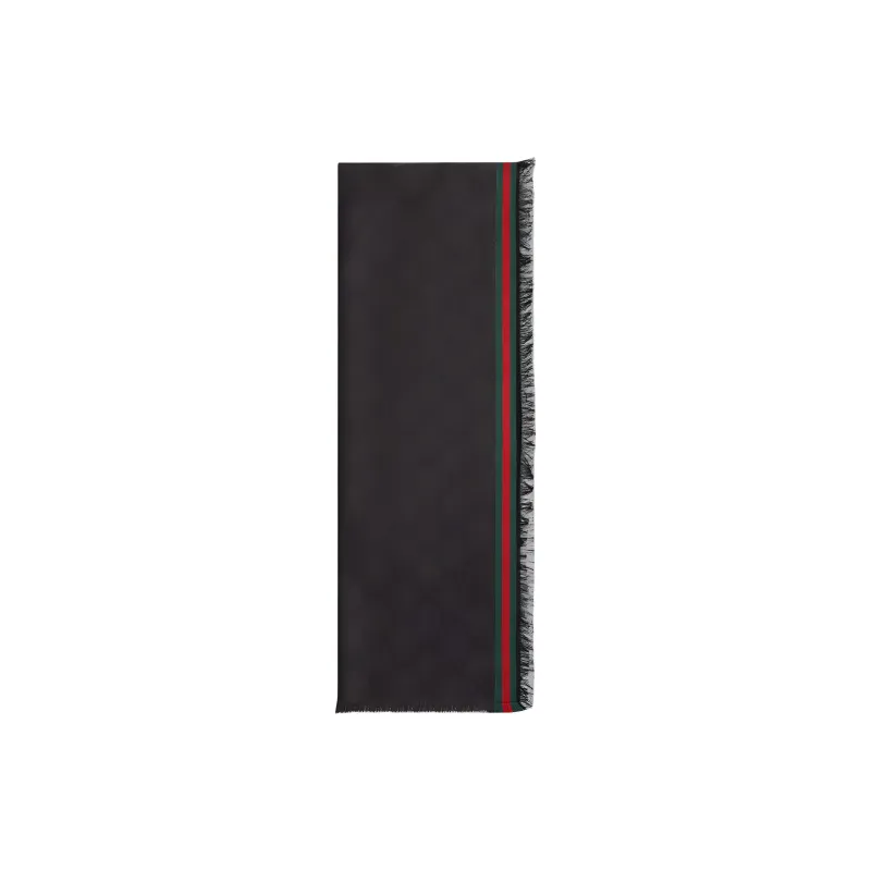 GUCCI Gg Web Trim Stole-0