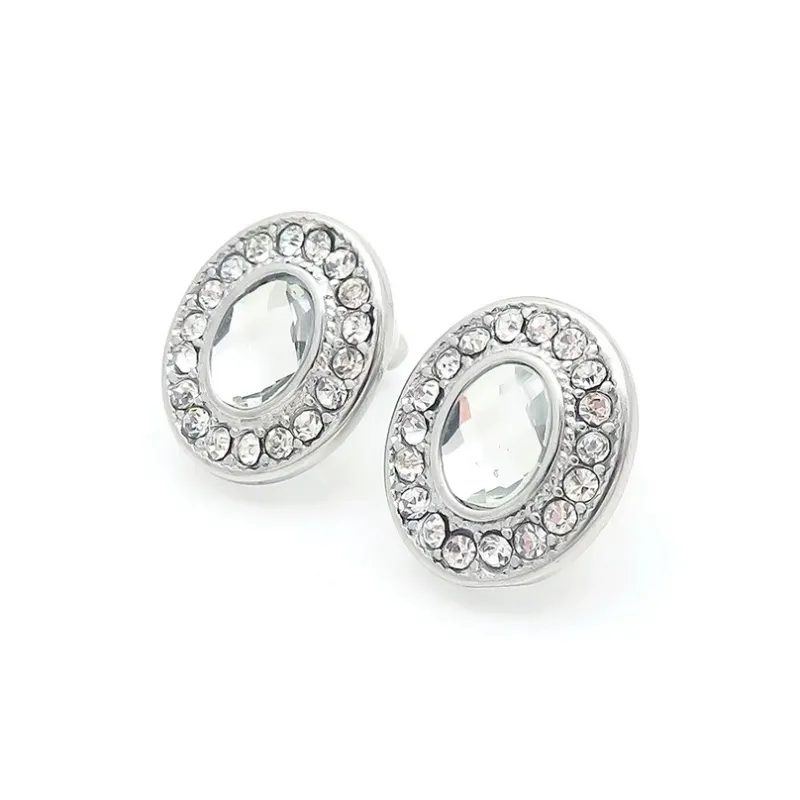 BLESSED BULLET Titanium Steel Stud Earrings Women's-0