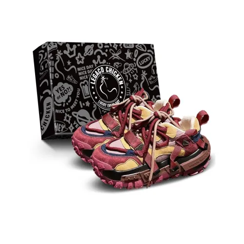 Legaco Chicken Cushioning Anti Slip And Wear Resistant Height Increasing Low Top Chunky Sneakers Men
s Box