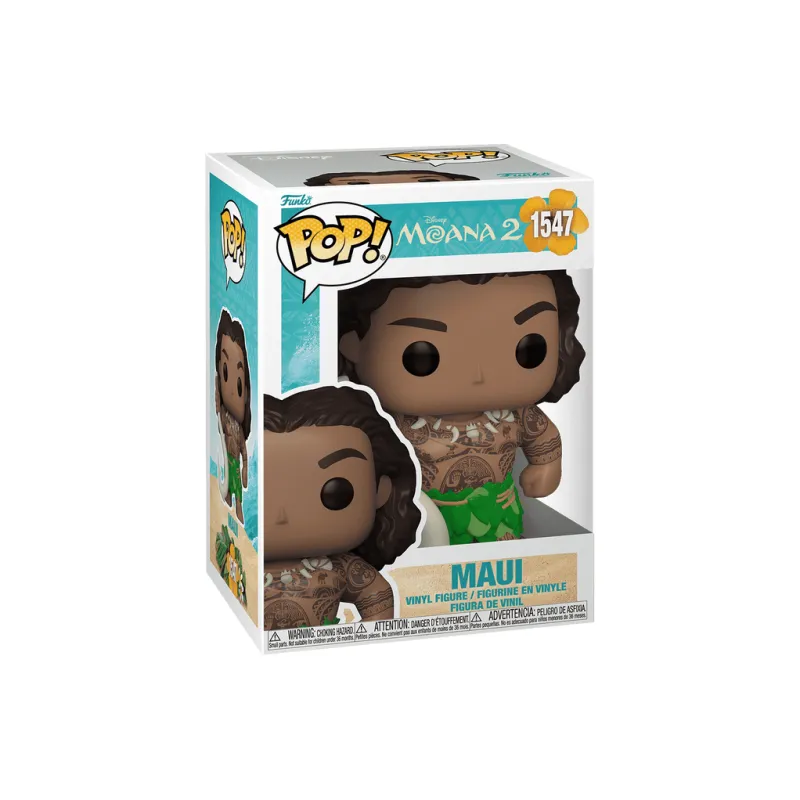 Funko Ocean Encounter 2 Maui Holding Fishing Hook Chibi Figures-1