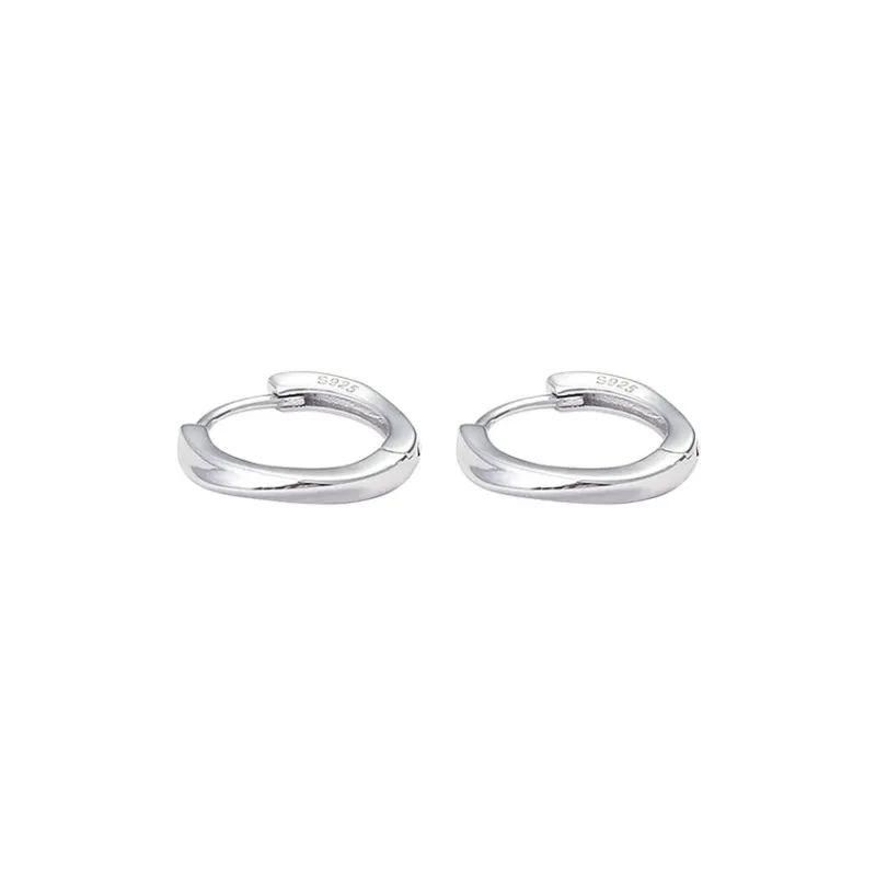 FOREVER MELODY 925 Sterling Silver Earrings Unisex-6