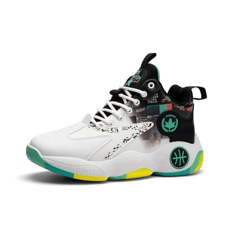 MUSHILANDI Cushioning, Slip Resistant, Abrasion Resistant, Rebound Mid Top Basketball Shoes Unisex-13