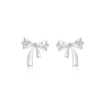 ZSY S925 Stud Earrings Women's Box