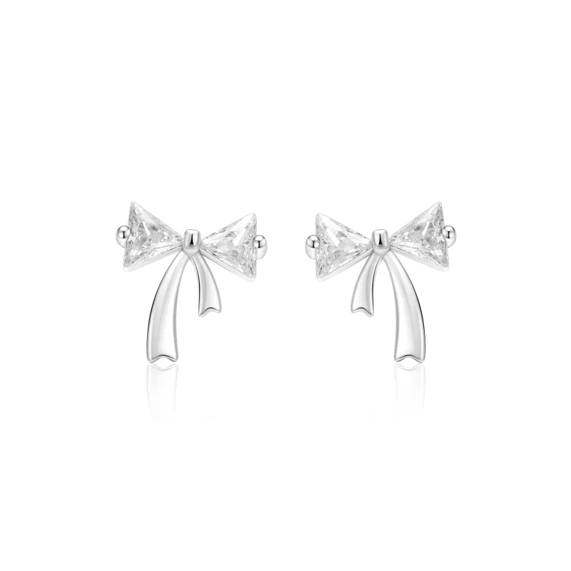 ZSY S925 Stud Earrings Women's Box-0
