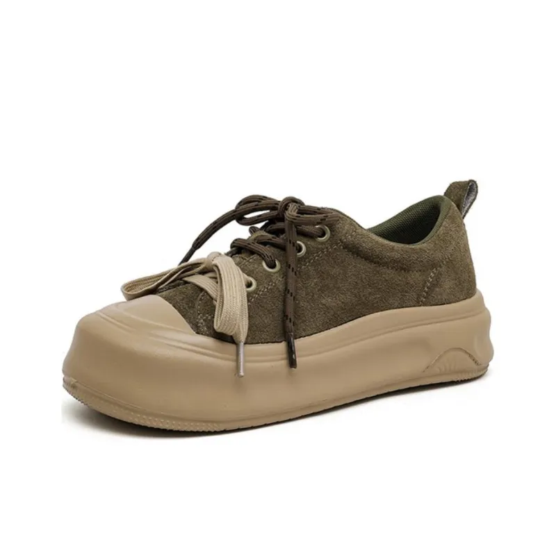 DAPHNE Slip Resistant Low Top Skateboard Shoes Women's-1